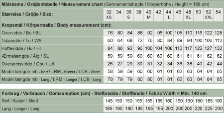 Line2Line B1235 Oversize Bluse med lommer