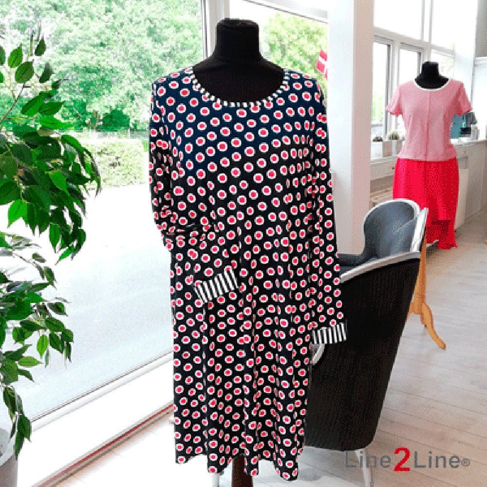 Line2Line K2207 Kjole med A-facon