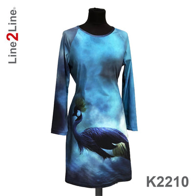 Line2Line K2210 Raglan kjole - KreStoffer