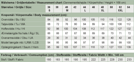 Line2Line K2210 Raglan kjole - KreStoffer