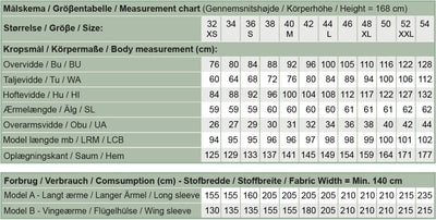 Line2Line K2273 Kjole med knudeeffekt og vidde - KreStoffer
