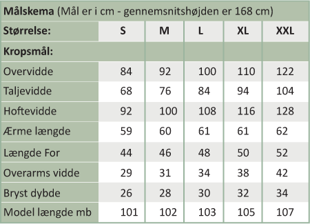 Line2Line K264 Taljeskåret kjole til fast stof