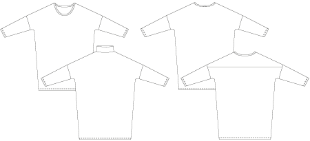 Line2Line K273 Loose fit kjole