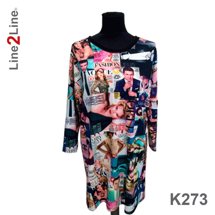 Line2Line K273 Loose fit kjole