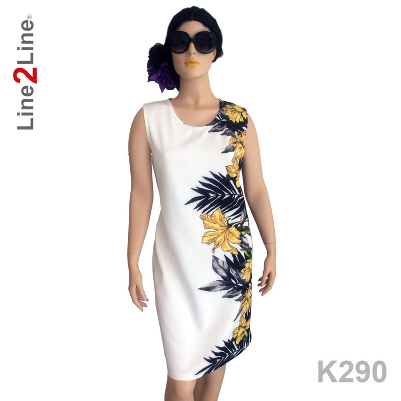 Line2Line K290 T-shirt kjole - KreStoffer