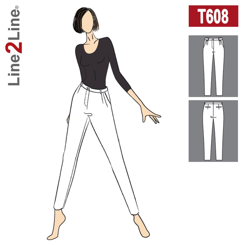 Line2Line T608 Chinos - KreStoffer