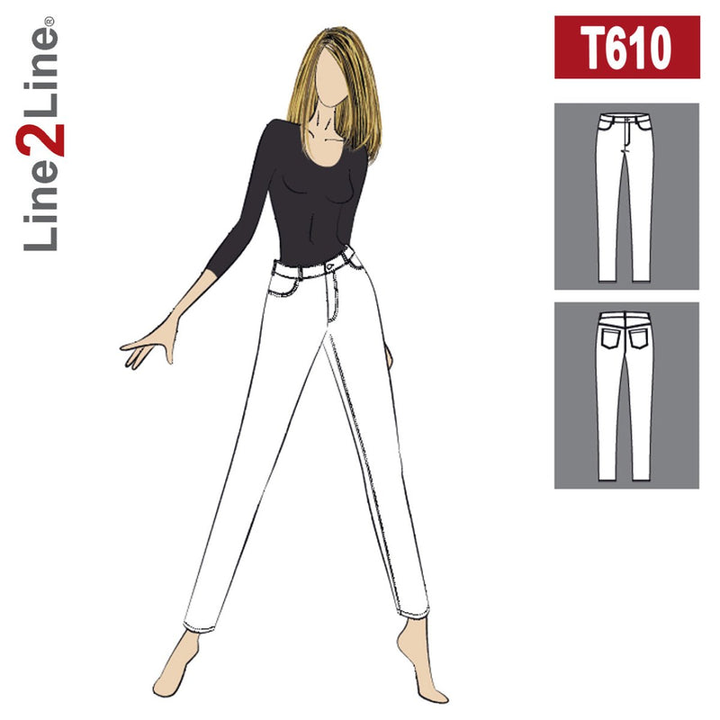 Line2Line T610 Jeans - Regular X - KreStoffer