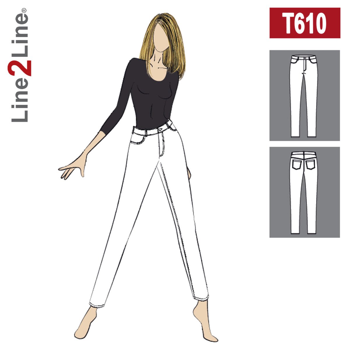 Line2Line T610 Jeans - Regular X
