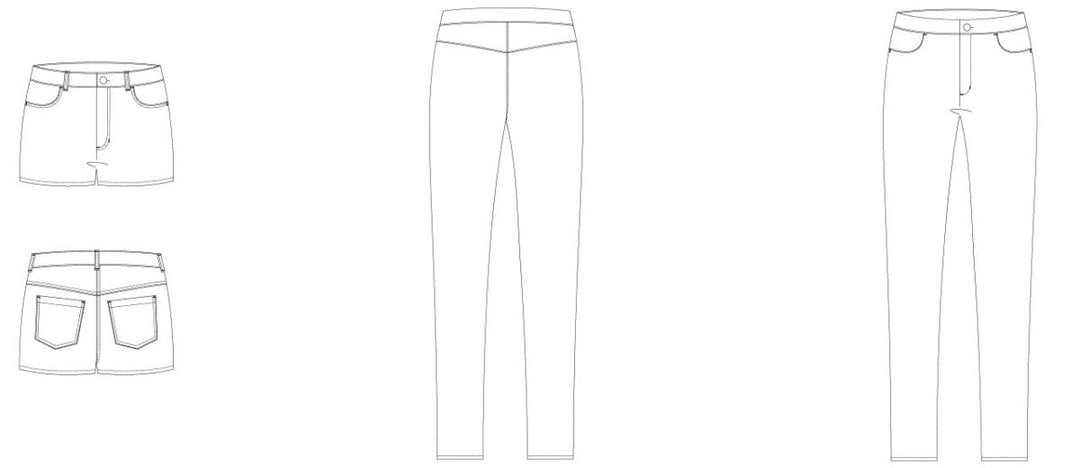 Line2Line T611 Jeans - Curvy A