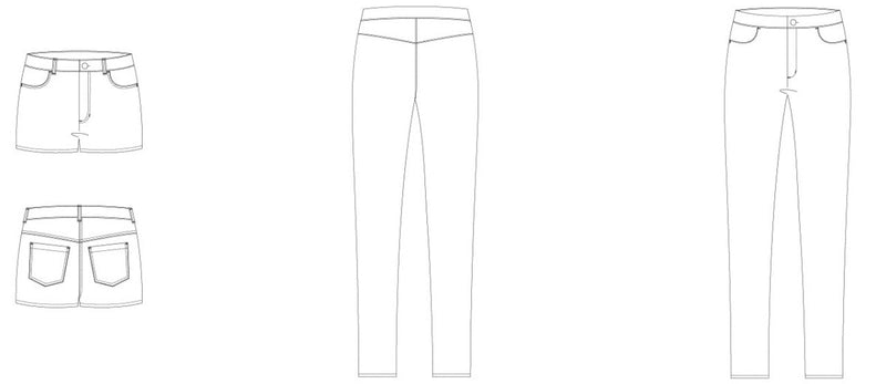 Line2Line T611 Jeans - Curvy A - KreStoffer