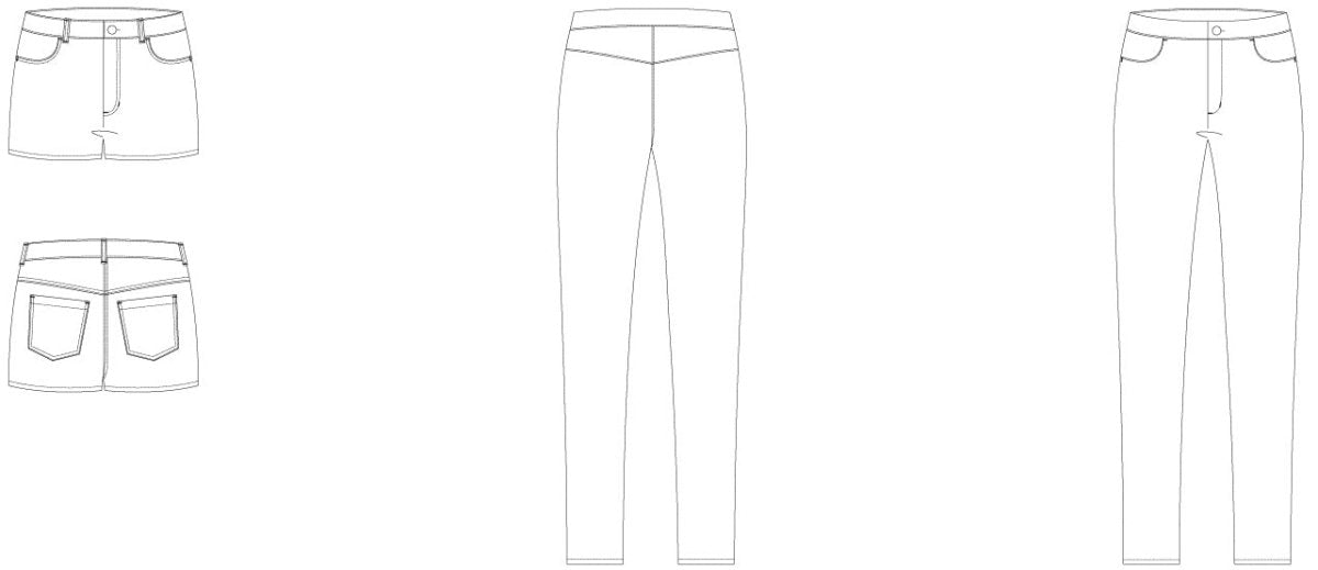 Line2Line T612 Jeans - Straight H