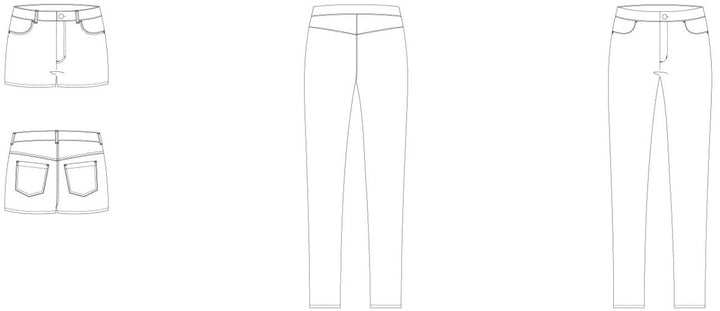Line2Line T612 Jeans - Straight H