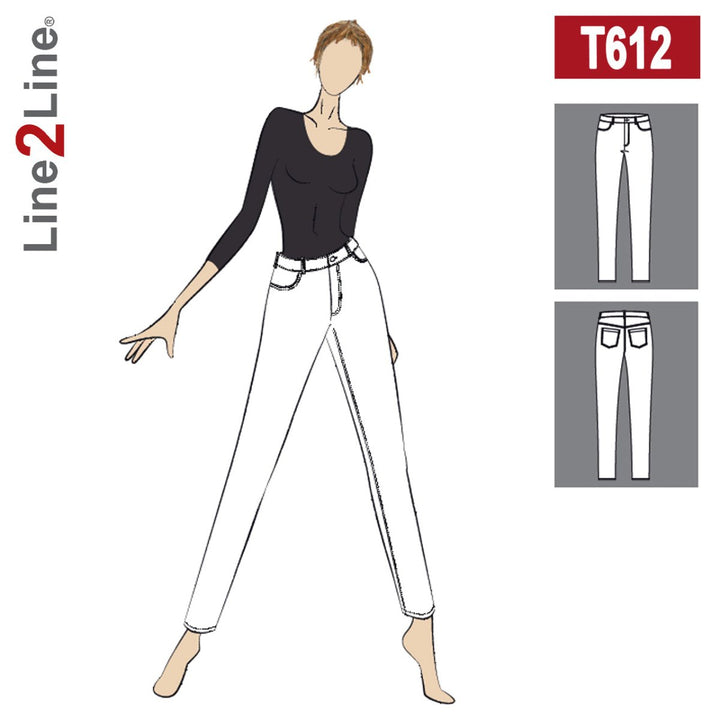 Line2Line T612 Jeans - Straight H