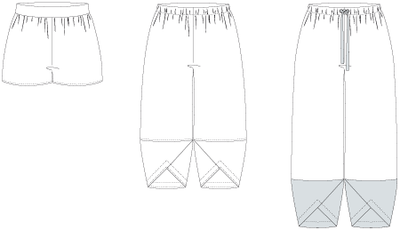 Line2Line T618 Posebuks med manchet effekt - KreStoffer