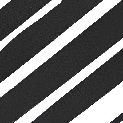 Luksuselastik 15 mm, sort - KreStoffer