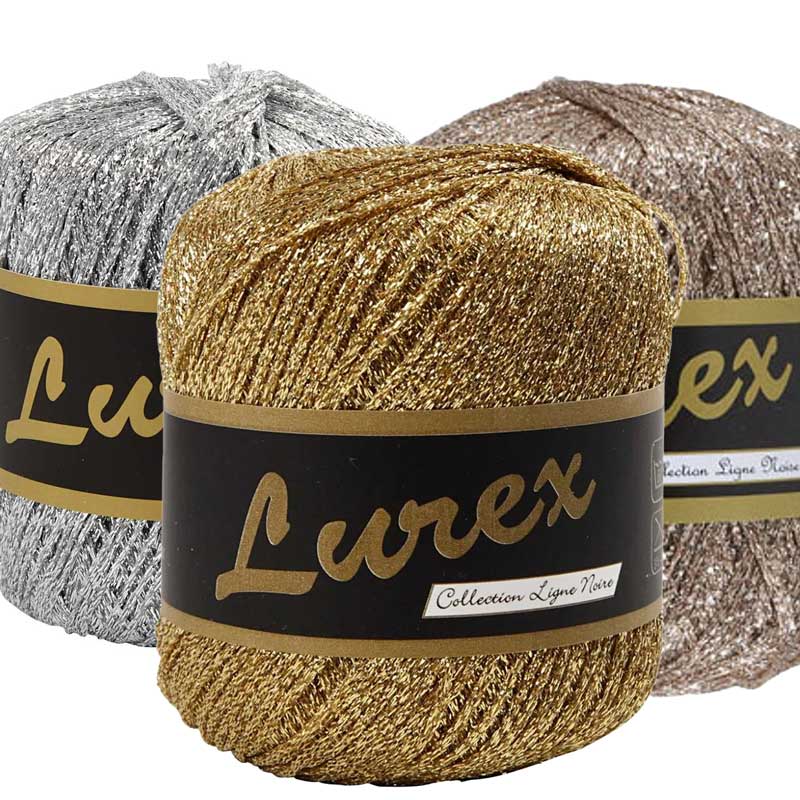 Lurex garn fra Lammy