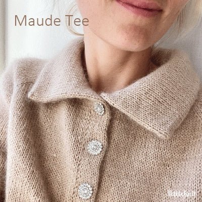 Maude Tee fra PetiteKnit (Opskrift i fysisk papirudgave)