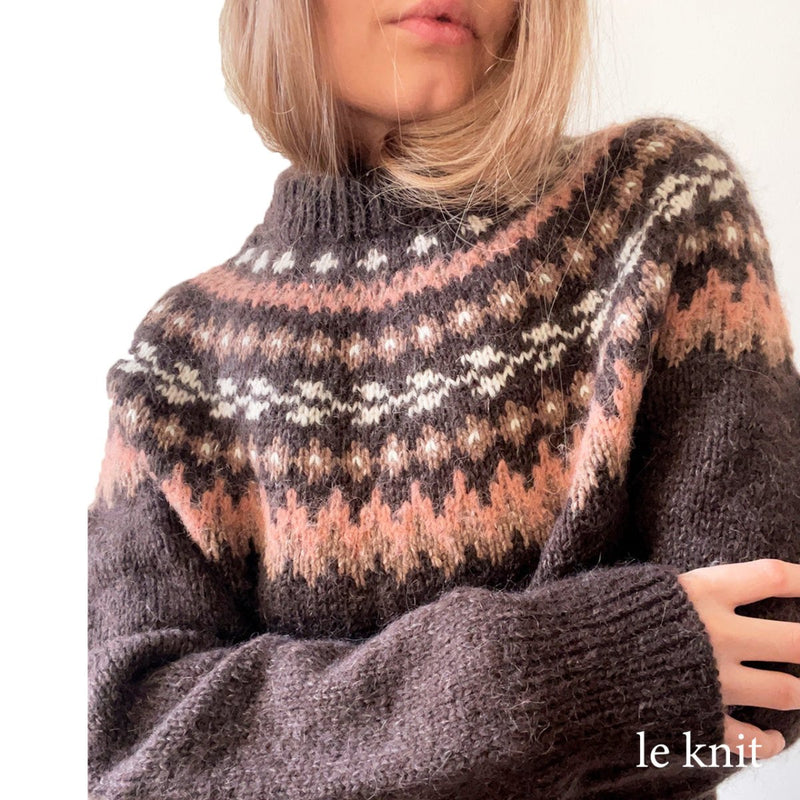 Memory sweater fra Le Knit (Opskrift i fysisk papirudgave) - KreStoffer