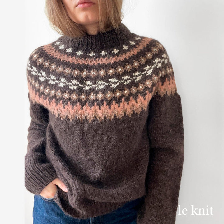 Memory sweater fra Le Knit (Opskrift i fysisk papirudgave)