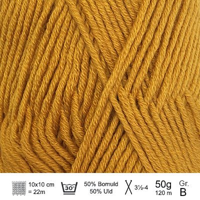 Merino Cotton garn fra Hjertegarn Karry