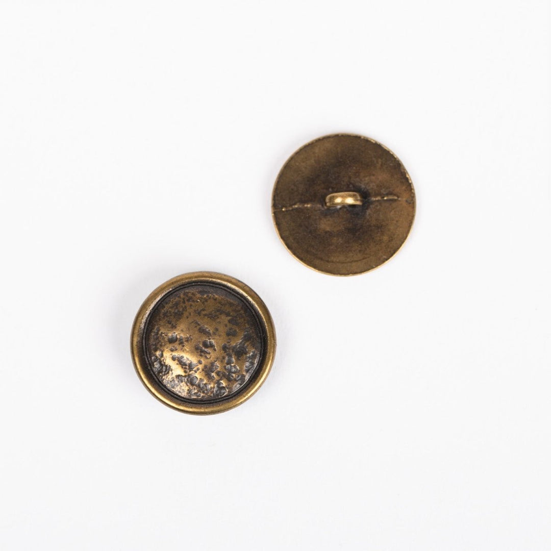 Metalknap fra Drops Loop Brass 20 mm