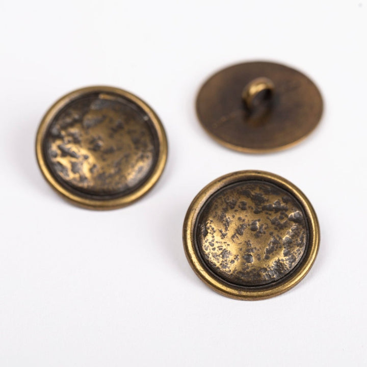 Metalknap fra Drops Loop Brass 20 mm