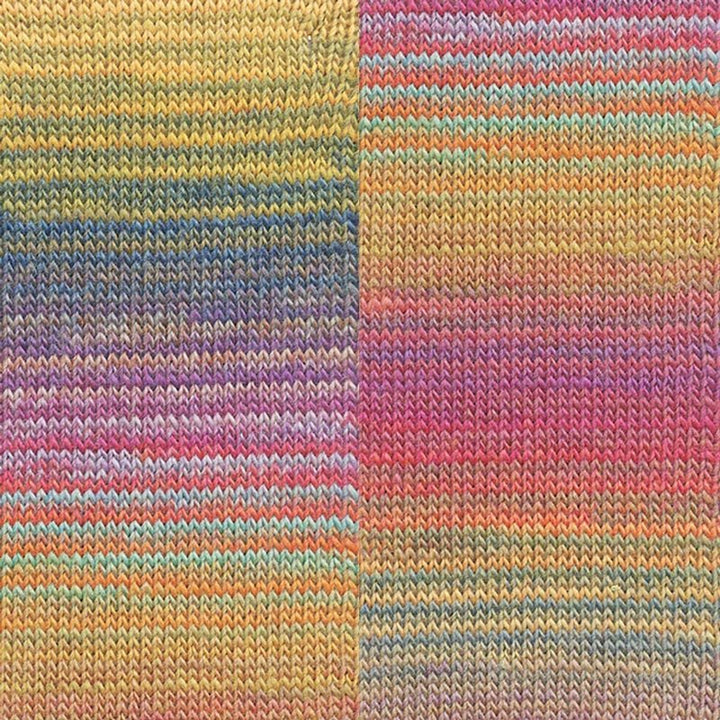 Mille colori socks og lace luxe garn fra Lang Yarns