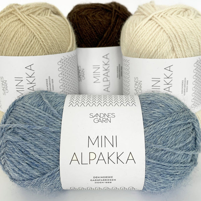 Mini Alpakka garn fra Sandnes Garn - KreStoffer