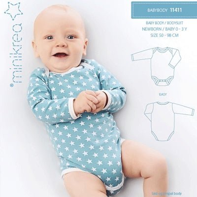 MiniKrea 11411 Babysæt babybody