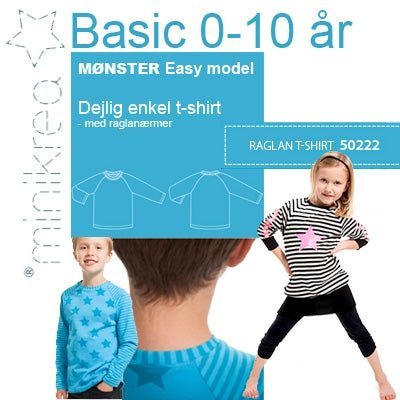 MiniKrea 50222 Raglan T-shirt