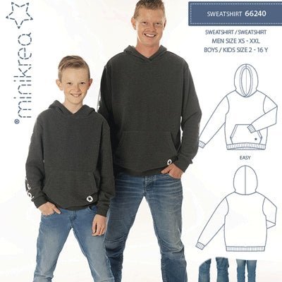 MiniKrea 66240 Sweatshirt - KreStoffer