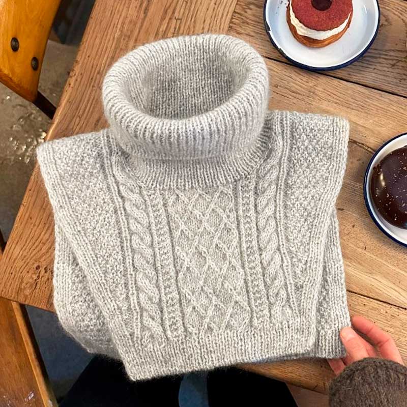 Moby Neck fra PetiteKnit (Opskrift i fysisk papirudgave) - KreStoffer
