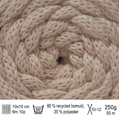 Nova/Eco Vita 12 garn fra DMC Beige