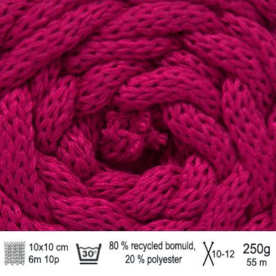 Nova/Eco Vita 12 garn fra DMC Pink