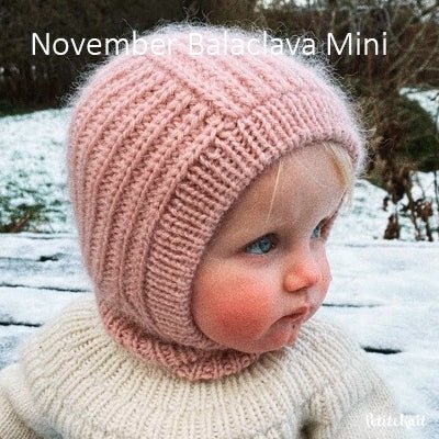 November Balaclava Mini fra PetiteKnit (Opskrift i fysisk papirudgave) - KreStoffer