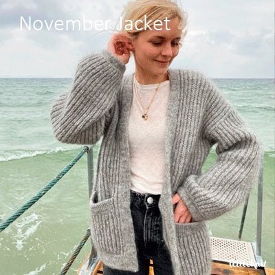 November Jacket fra PetiteKnit (Opskrift i fysisk papirudgave)
