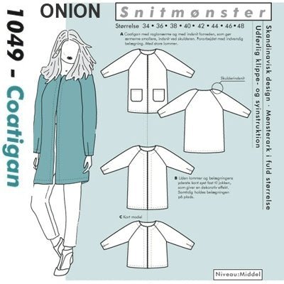 Onion 1049 Cardigan - KreStoffer