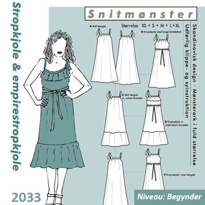 Onion 2033 Stropkjole & empirekjole - KreStoffer