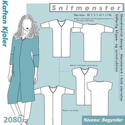 Onion 2080 Kaftan kjoler - KreStoffer