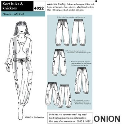 Onion 4022 Kort buks &amp; knickers