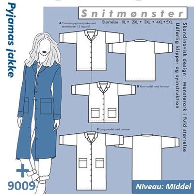 Onion 9009 Pyjamas jakke - KreStoffer