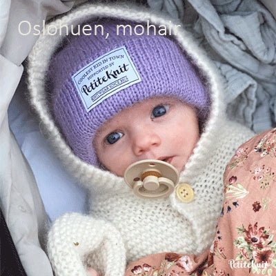 Oslohuen i mohair fra PetiteKnit (Opskrift i fysisk papirudgave)