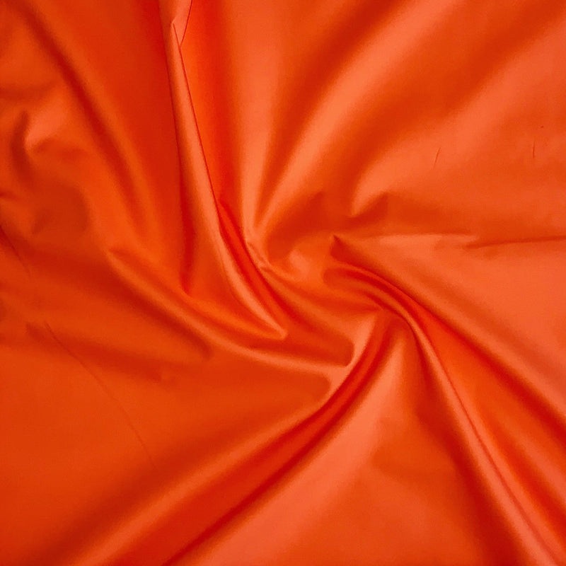 Papertouch poplin, orange - KreStoffer