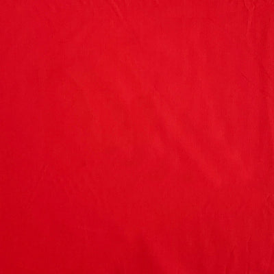 Papertouch poplin, scarletrød - KreStoffer
