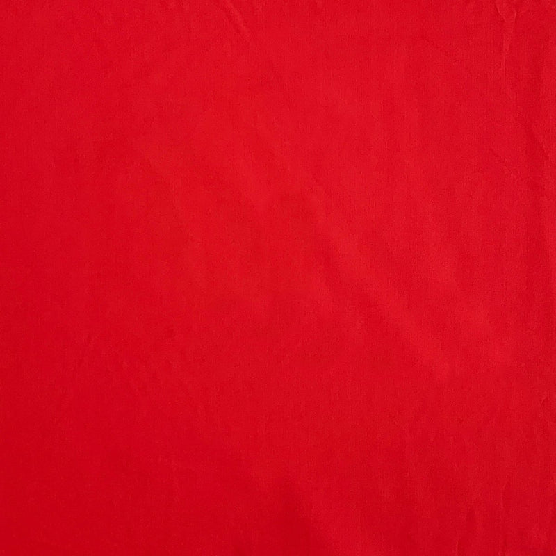 Papertouch poplin, scarletrød - KreStoffer