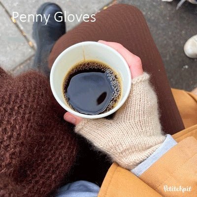 Penny Gloves fra PetiteKnit (Opskrift i fysisk papirudgave)