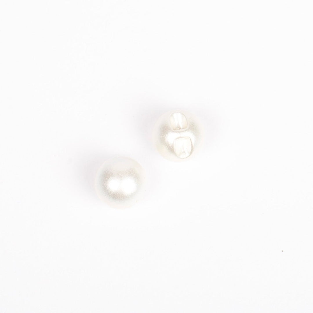 Perlemorsknap fra Drops Pearl 12 mm