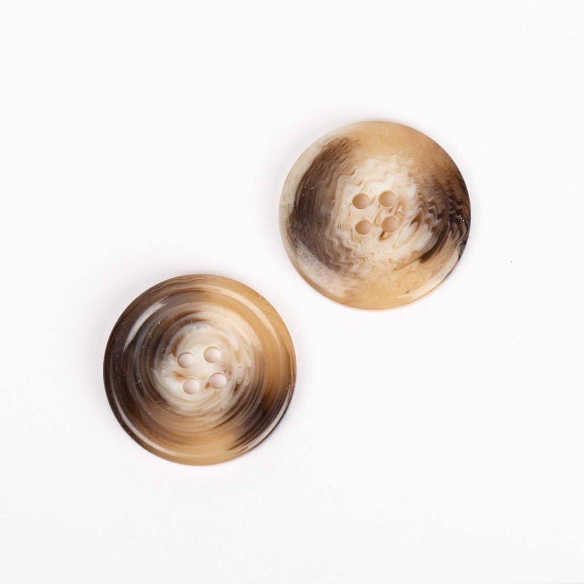 Plastikknap fra Drops Marble 25 mm