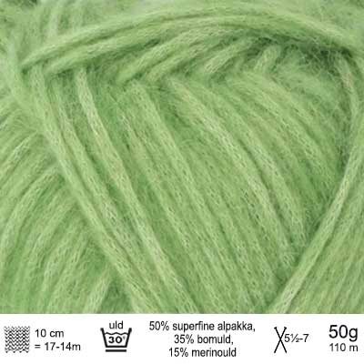 Poppy garn fra Sandnes Garn Spring green