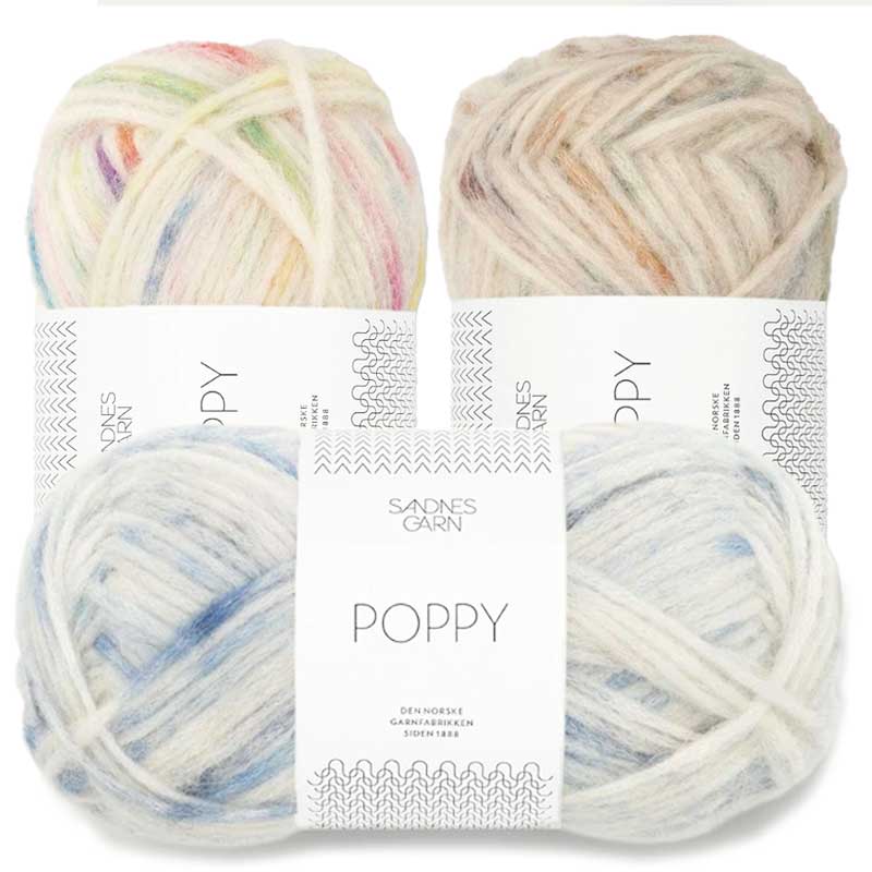 Poppy garn fra Sandnes Garn - KreStoffer